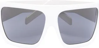 Oversized Visor-Frame Sunglasses