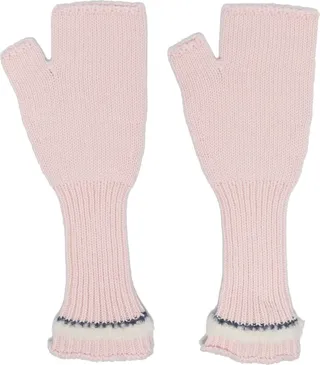 Fingerless Knit Gloves