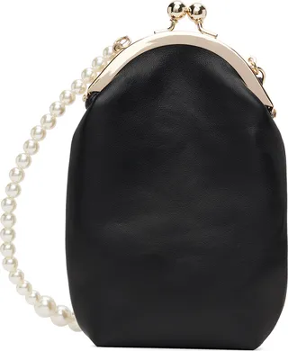 Simone Rocha Black Long Coin Bag