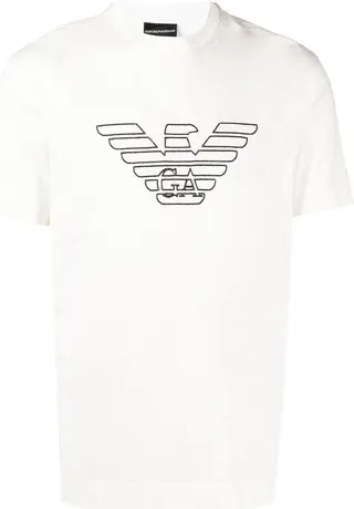 logo-print short-sleeve T-shirt