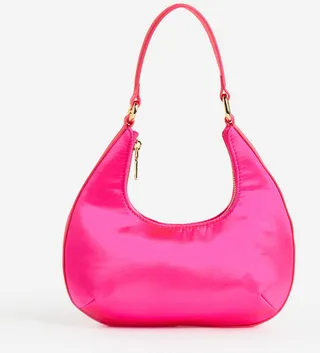Satin Shoulder Bag