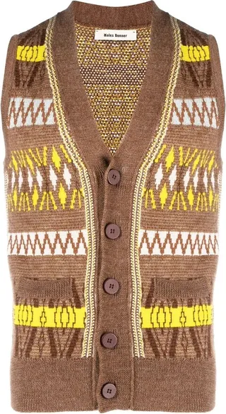 Button-Up Jumper Vest