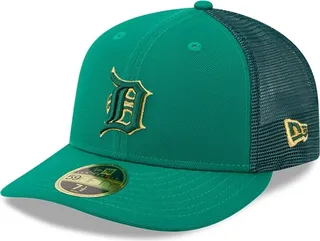 Men's New Era Kelly Green Detroit Tigers 2023 St. Patrick's Day Low Profile 59FIFTY Fitted Hat