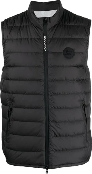 Logo-Patch Padded Down Gilet