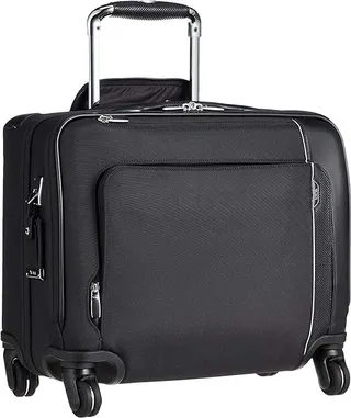 Tumi Arrive Compact 4 Wheeled Brief (Black) Briefcase Bags