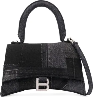 S Hourglass patchwork tote bag