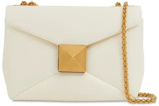 Large One Stud leather shoulder bag