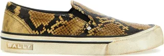 Bally Graphic Printed Slip-On Sneakers