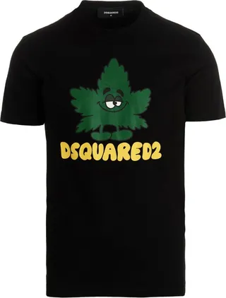 Dsquared2 Logo-Printed Crewneck T-Shirt
