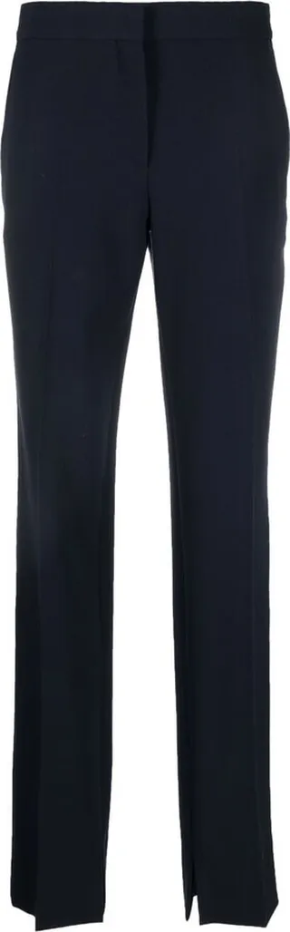 Slim-Fit Straight Trousers