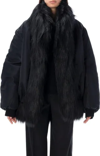 Oversize Bomber Jacket