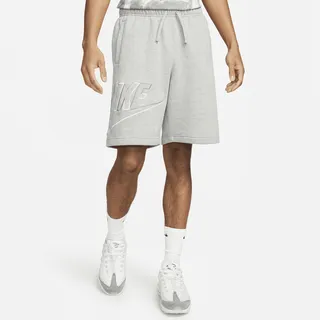 Nike Men's Club Fleece Shorts in Grey