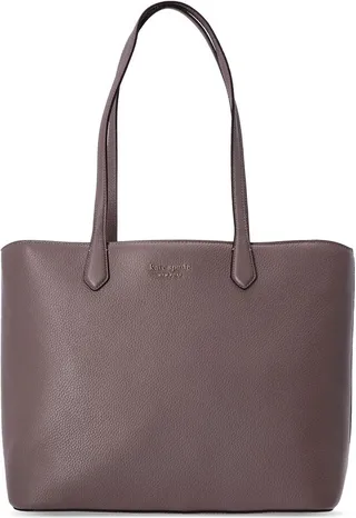 Veronica leather tote bag