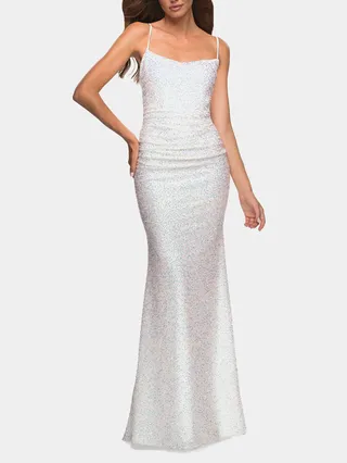 Unique Soft Sequin Dress