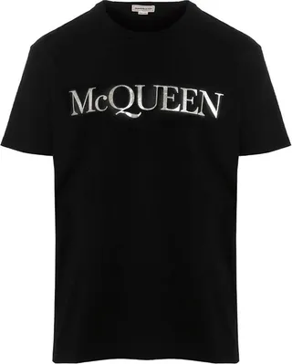 Alexander McQueen Logo Printed Crewneck T-Shirt