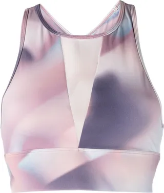 Pink Super Soft Mesh Sports Bra