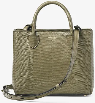 Womens Fern Madison Mini Leather Tote bag