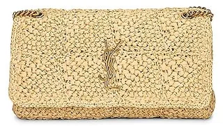 Saint Laurent Medium Jamie Chain Bag in Neutral