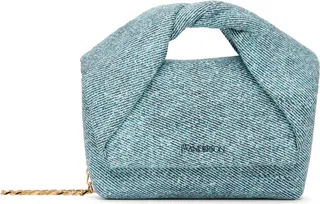 JW Anderson Blue Mini Twister Bag