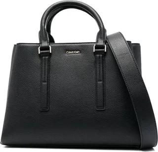 Logo-Plaque Tote Bag