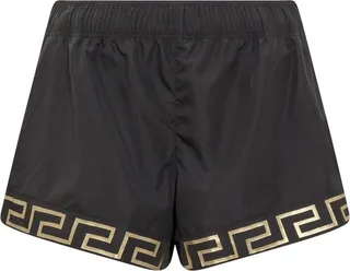 Versace Logo Detailed Swim Shorts