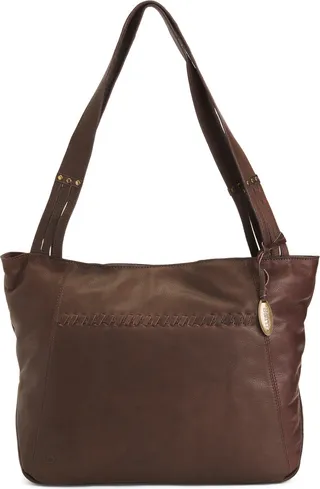 Leather Burnet Tote