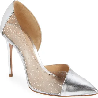 Cheslie Half d'Orsay Pointed Toe Pump