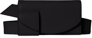 Horizontal Leather Belt Bag