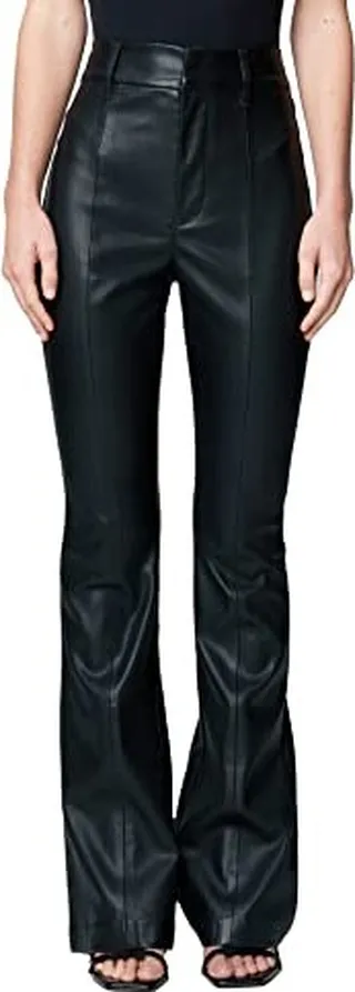 [BLANKNYC] Womens Vegan Leather High Rise Pants