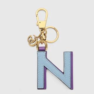 Letter N keychain