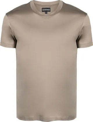 lyocell-cotton-blend T-shirt