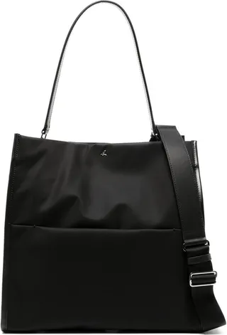 Logo-Plaque Detail Crossbody Bag