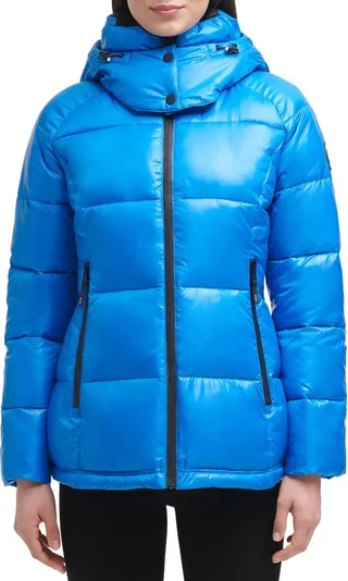 Stand Collar Puffer Jacket