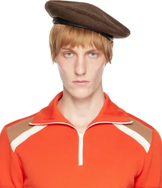 Noah Brown Waterproof Beret