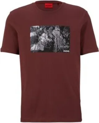 Cotton-jersey regular-fit T-shirt with graphic print