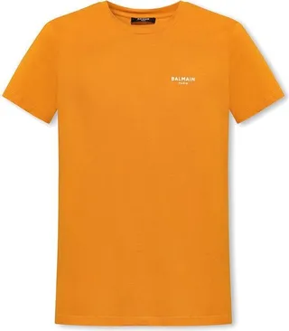 Balmain Logo Detailed Crewneck T-Shirt