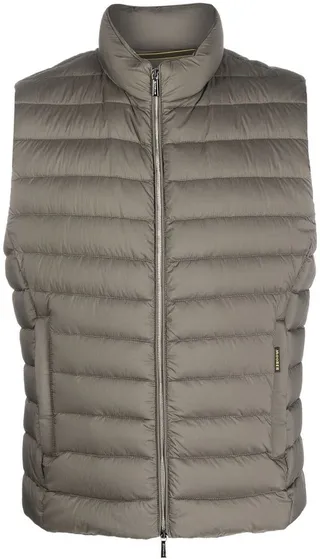 Quilted Zipped-Up Gilet