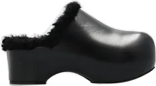 Jil Sander Logo Detailed Slip-On Clogs