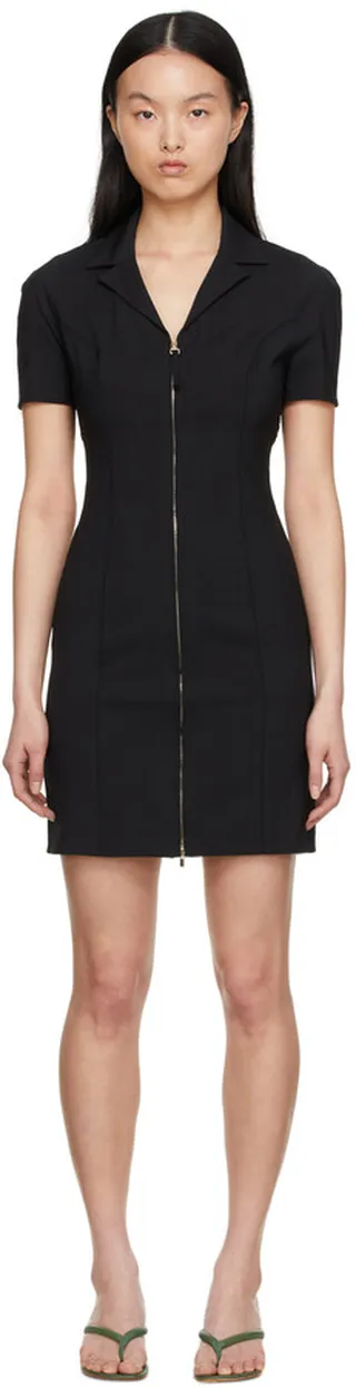 Jacquemus Black 'La Robe Tangelo' Dress