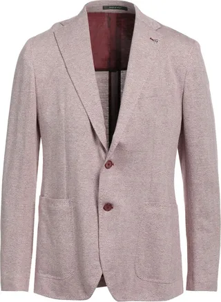 Suit Jacket Burgundy