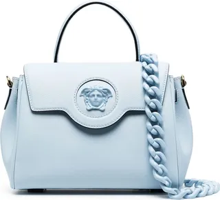 La Medusa leather tote bag