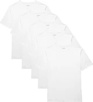 5-Pack V Neck Undershirts