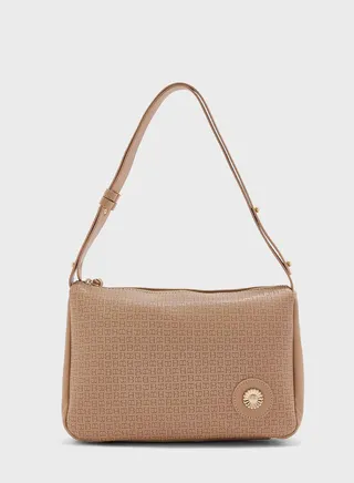 Top Zip Crossbody Bag