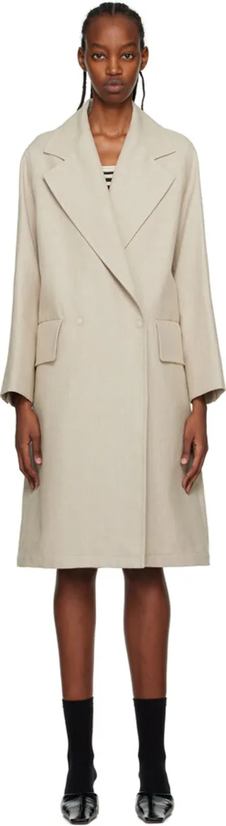 Max Mara Beige Mescal Coat