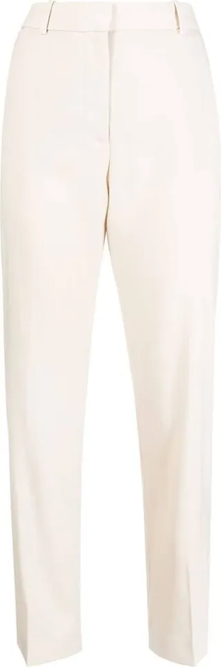 Straight-Leg Tailored Trousers