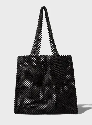 Tote Bag With Beads