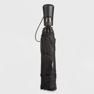 Totes InBrella Reverse Close ECO Compact Umbrella - Black