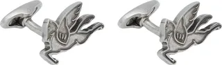 Cufflinks And Tie Clips Silver