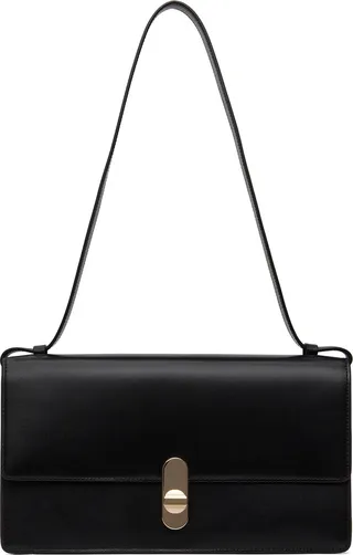 The Row Black Clea Shoulder Bag