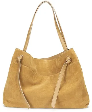 Katlin Suede Shoulder Bag